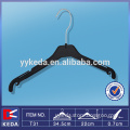 black colored plastic hangers for kids